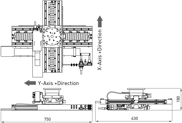 Dimensions | Stage Dual Axis Customization - DLJ