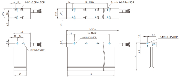 Linear Ironless Motors - LMCB