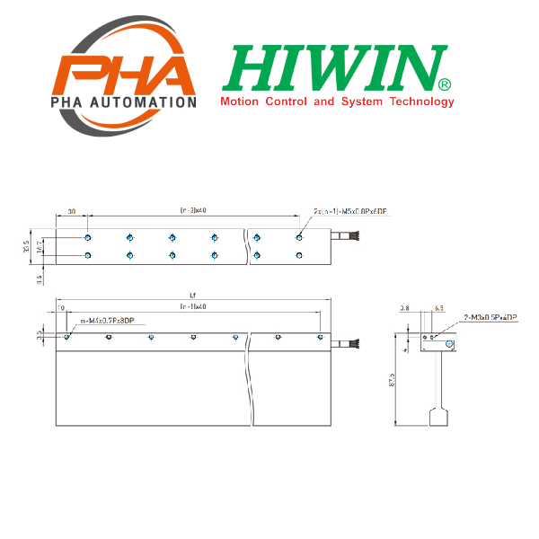 Hiwin Ironless Motors – LMCD series