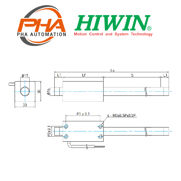 Hiwin Linear Motors Shaft - LMT6 series