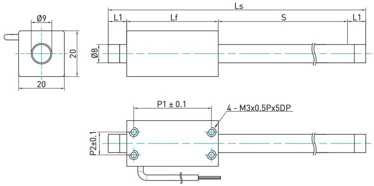 Linear Shaft Motors - LMT8 series