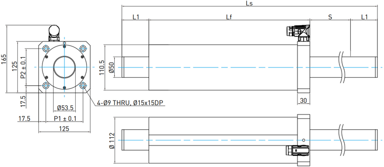 Linear Shaft Motors - LMTE series