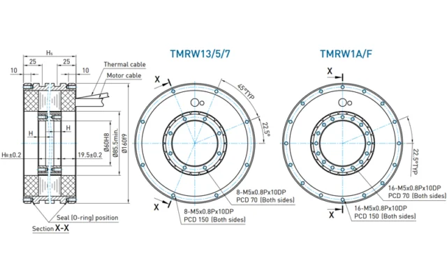 Hiwin Torque Motor - TMRW1 series