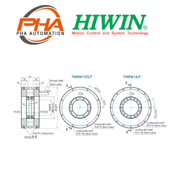 Hiwin Torque Motor – TMRW1 series