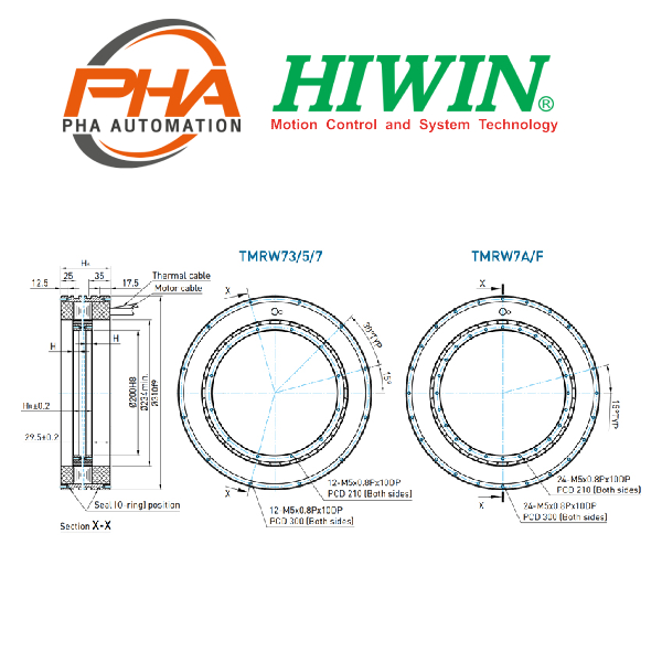 Hiwin Torque Motor – TMRW7 series