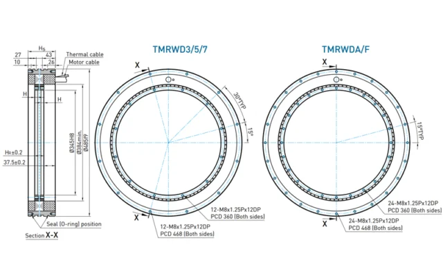 Hiwin Torque Motor - TMRWD series