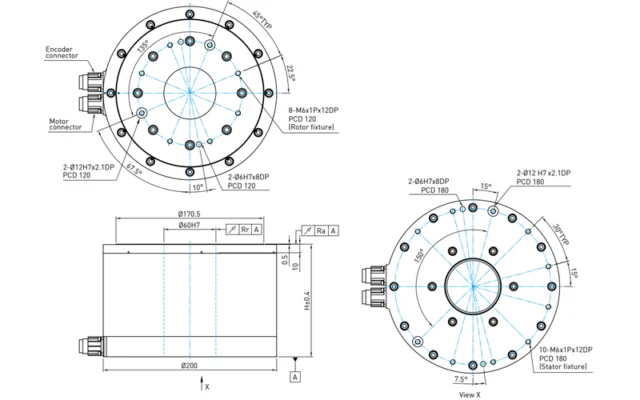 Hiwin Torque Motor Rotary Table - TMS3 series