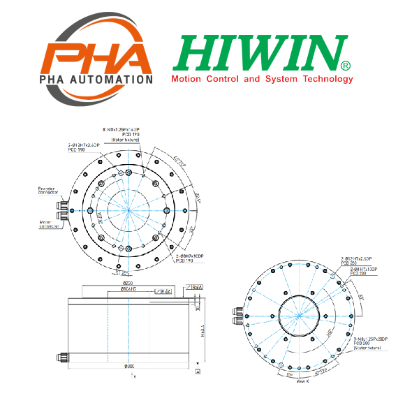 Hiwin Torque Motor Rotary Table – TMS7 series