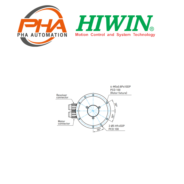 Hiwin Torque Motor Rotary Table – TMY4 series