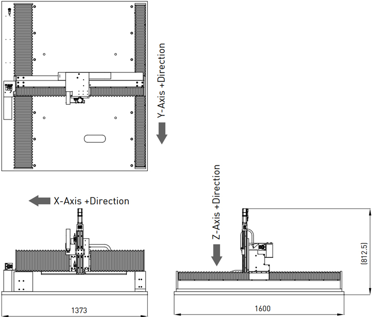 Dimensions | Stage Gantry Structure Customization - GLB