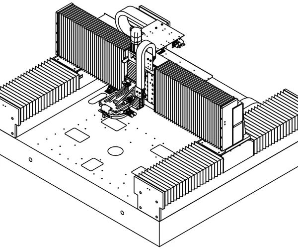 Hiwin Stage Gantry Structure Customization - GLF