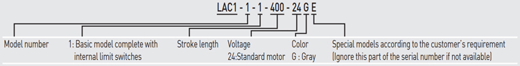 Code | Linear Actuator - LAC1