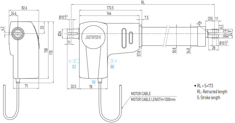 Code | Linear Actuator - LAN1