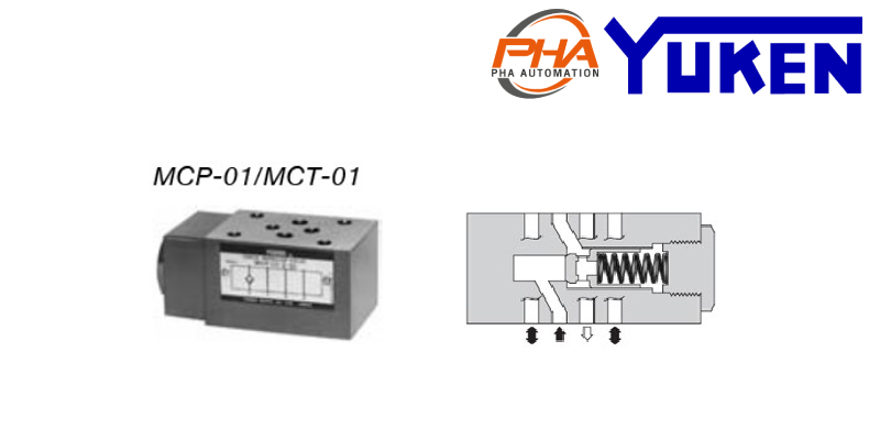 วาล์วกันกลับ แบบซ้อน รุ่น MCP, MCT-01 Series