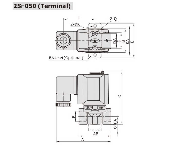 2S[ ]050 (Terminal)