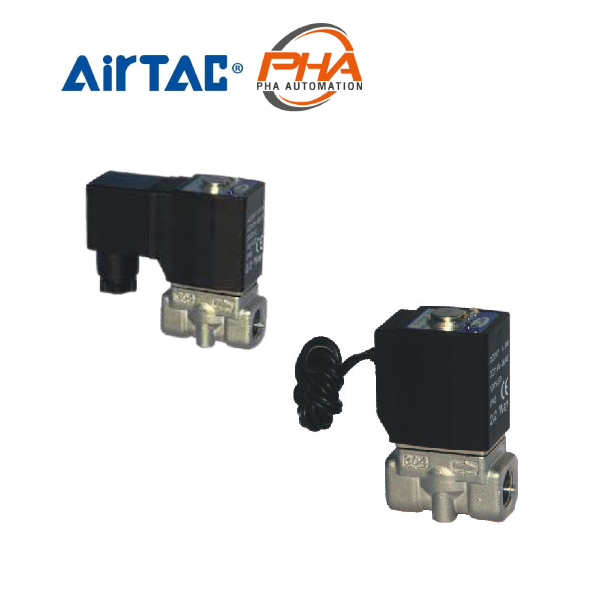 AirTAC - Solenoid Valve โซลินอยด์วาล์ว สแตนเลส รุ่น 2S Series Series