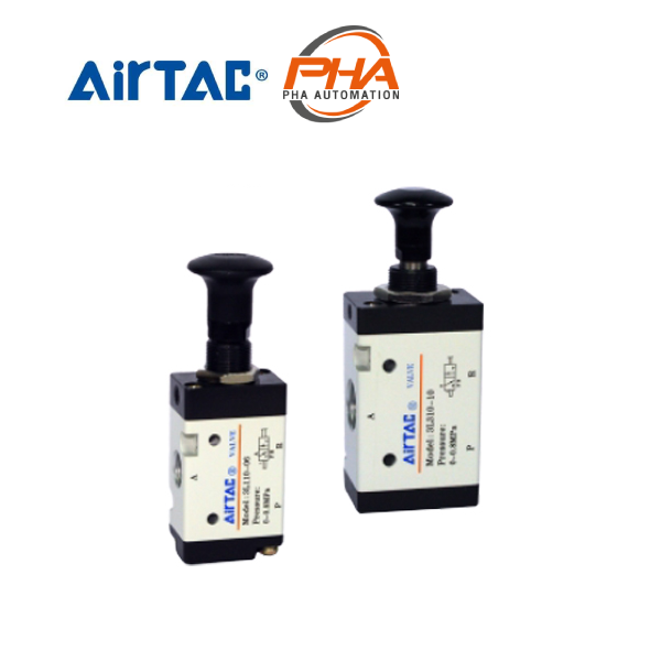 AirTAC แมคคานิควาล์ว Mechanical Valve แบบวาล์วมือกด 3L Series