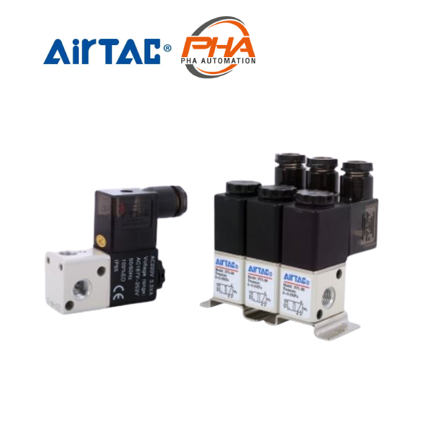 โซลินอยด์วาล์ว (Pneumatic Solenoid Valve)