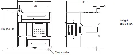 CP1L CPU Units with 14 or 20 I/O Points