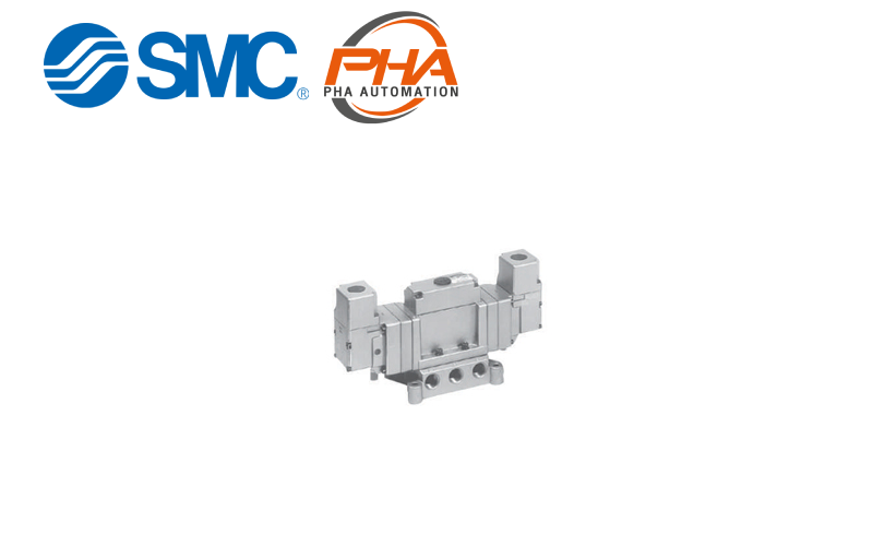 SMC - Large Size 5-Port Solenoid Valve VP4□50/4□70