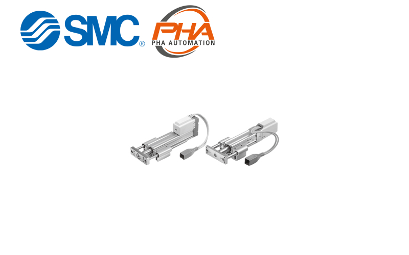 SMC - Electric Actuator / Guide Rod Type, Motor Top Mounting Type LEYG