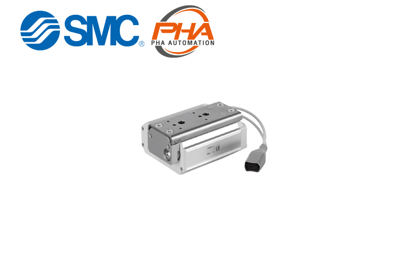 SMC - Battery-less Absolute Encoder Type Electric Actuator / Guide Rod Type LES