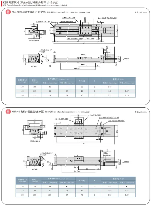 KSR40_KNR40-Dimensions 1