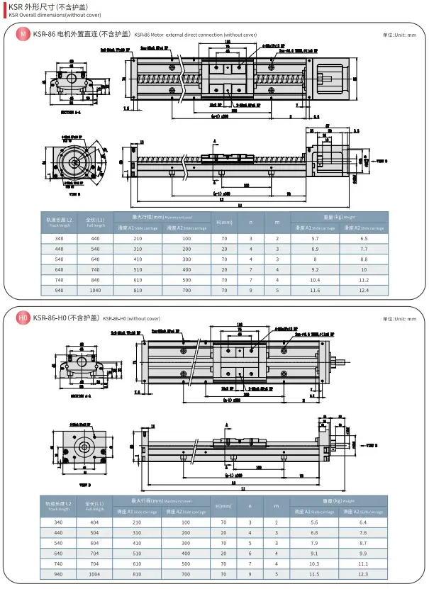 KSR86_KNR86_KFR86-Dimensions 1