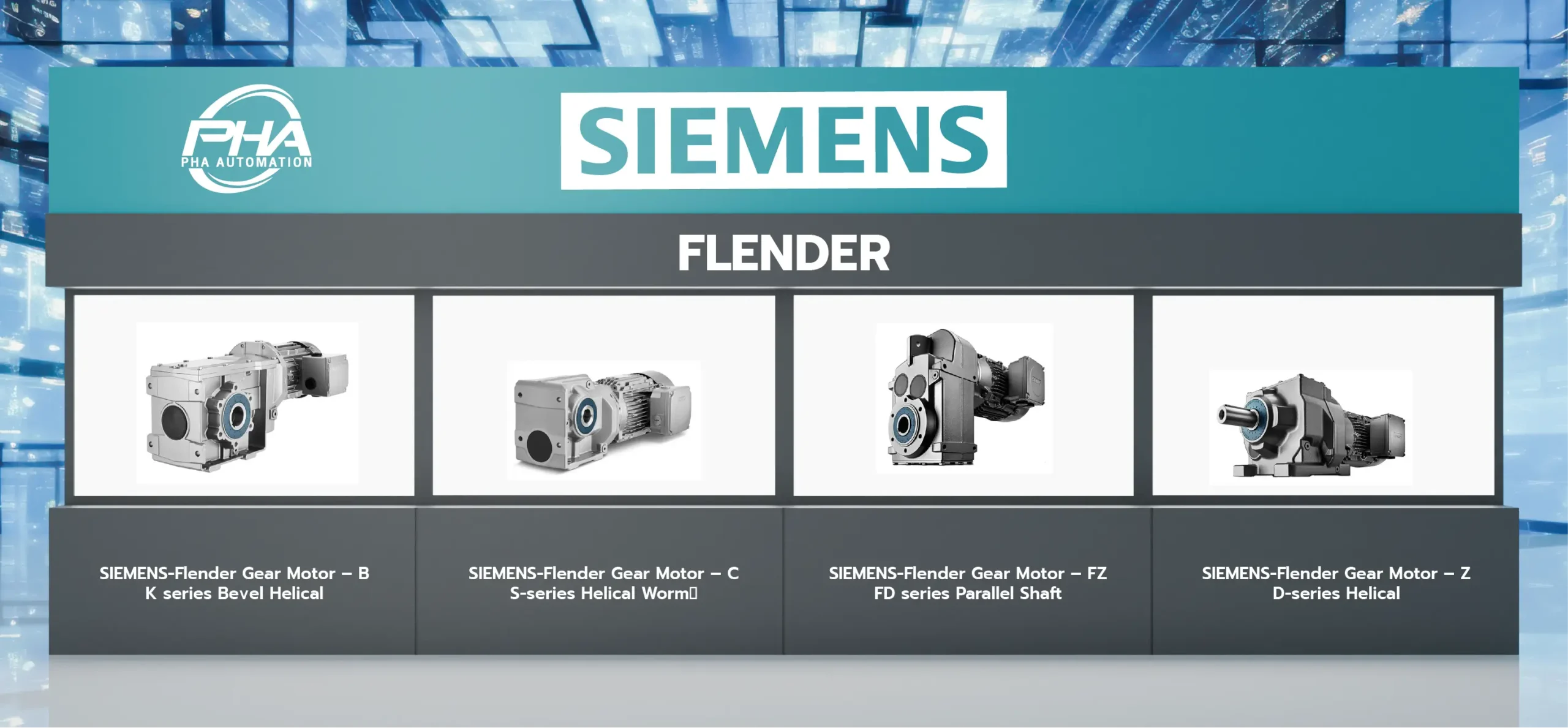 SIEMENS-Flender Motor Gear